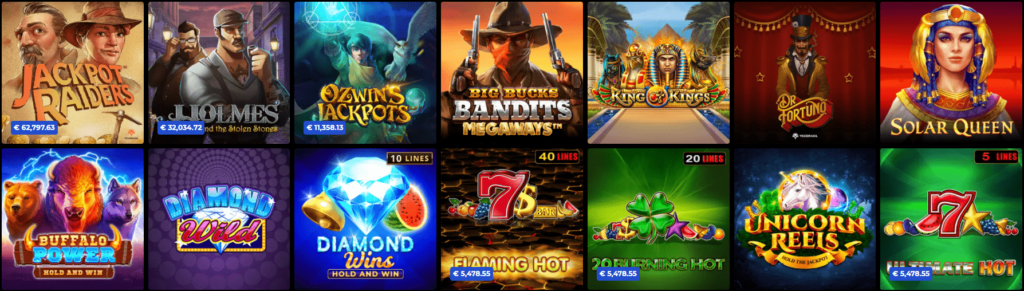 N1 Casino Jackpot Spiele