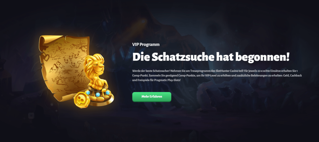 SlotHunter Casino VIP Programm